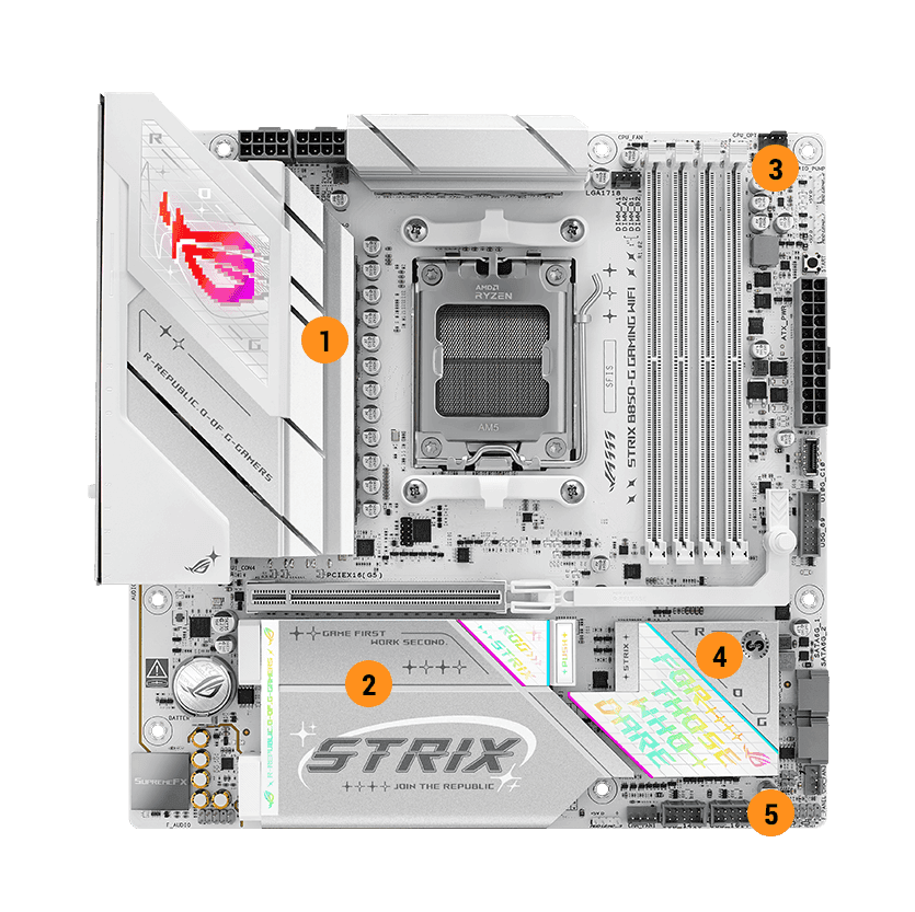 ASUS ROG STRIX B850-G GAMING WIFI AM5 ATX Motherboard
