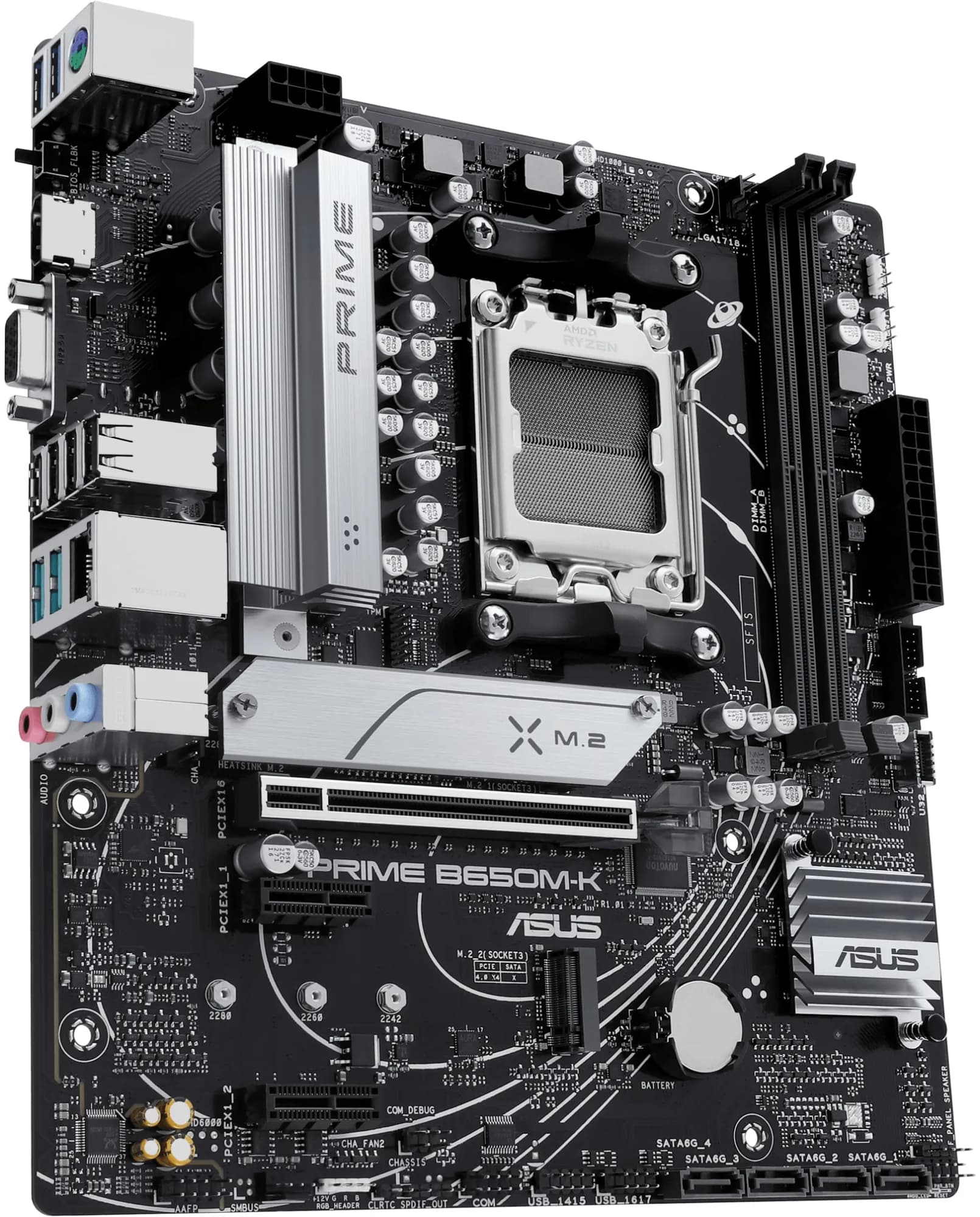 ASUS PRIME B650M-K Micro-ATX Motherboard