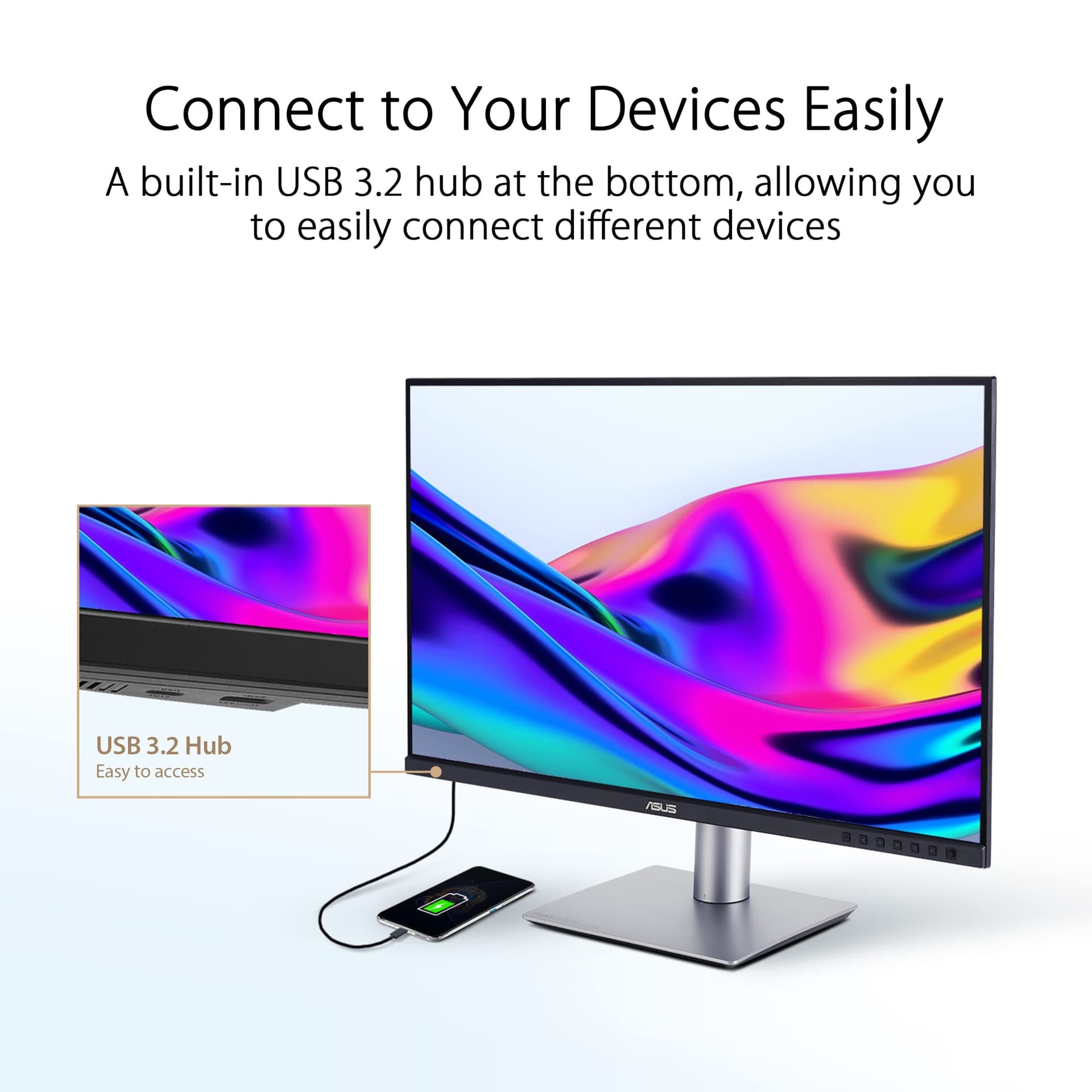 ASUS ProArt Display PA279CRV 27-inch 4K Professional Monitor صورة رقم 1